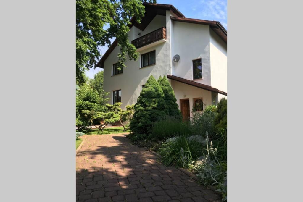 Hidden Gem Garden Leilighet Krasków Eksteriør bilde